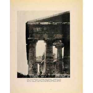 1913 Print Greek Temple Columns William Henry Goodyear   Original 