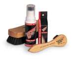   with a suede cleaner kit brush 2 clean remaining heavy dirt with the