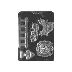  Firefighters Kit Candy Mold