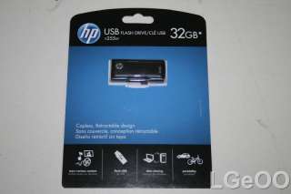 New HP 32GB v255w USB Flash Drive 751492494272  