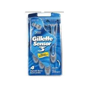  Gillette Sensor 3 Disposable Razors Men 4 Health 