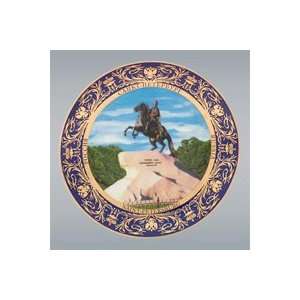  Decorative Plate   The Bronze Horseman 