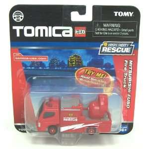    Tomica Diecast Mitsubishi Fuso Fire Rescue Truck Toys & Games