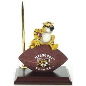  Missouri Tigers Mascot Football Clock/Pen Sports 