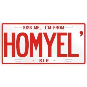   AM FROM HOMYEL  BELARUS LICENSE PLATE SIGN CITY