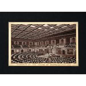  1897 Chamber House of Representatives Washington D. C 