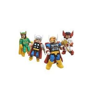    72224 4 Marvel Minimates Thor Stormbreaker Box Set
