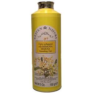  Cliven Natura Mimosa Soothing Talc 5 Oz. From Italy 