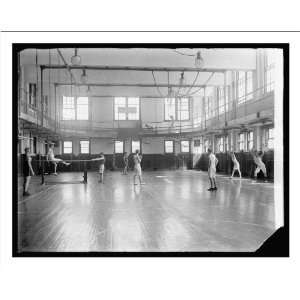  Historic Print (L) YMCA gymnasium