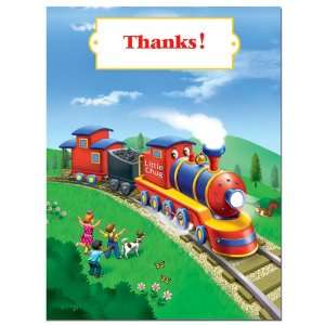  Little Chug Train Party Thank You Cards Toys & Games