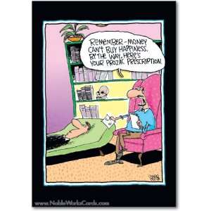  Funny Birthday Card Prozac Prescription Humor Greeting 