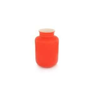  Middle Kingdom Mini Milk Jar Vase   Coral Red