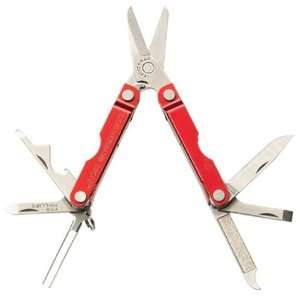    Leatherman 64030103 Red Stainless Micra Tool