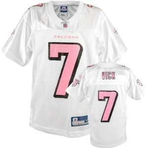 Michael Vick Pink Reebok NFL Girls 7 16 Replica Atlanta Falcons Youth 