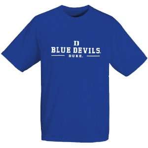  Duke Blue Devils Royal Blue Youth Lineman T shirt Sports 