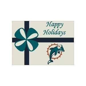  Miami Dolphins 2 8 x 3 10 Holiday Area Rug