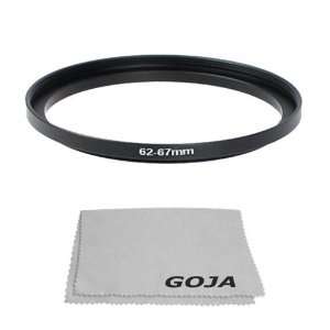  Goja 62 67mm Step Up Adapter Ring (62mm Lens to 67mm 