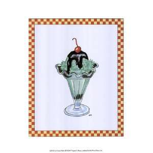  Ice Cream Parlor III by Virginia a. Roper 10x13 Kitchen 