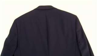   Schaffner Marx Mens Wool 38R Blazer Sport Coat Jacket Navy Blue 38