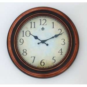  Metal Wall Clock With Copper Finish