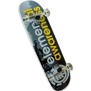   Complete Skateboard (Silver Trucks & Clear Wheels)
