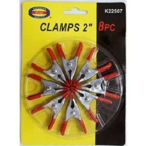  8 Pack 2 Mini Spring Clamps
