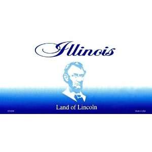  Illinois State Background Blanks FLAT Automotive License 