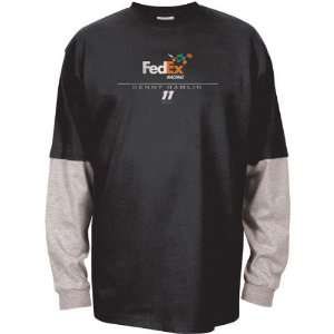  Denny Hamlin Lead Pass Long Sleeve T Shirt Sports 