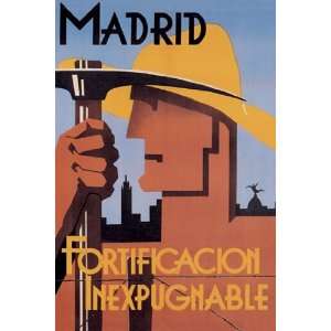  Madrid Impregnable Fortress by Unknown 12x18 Kitchen 