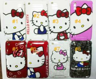 Wholesale Hello Kitty Cases for iPhone 3G 3GS 10pcs/Lot  