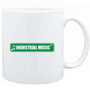Mug White  Industrial Music STREET SIGN  Music  Sports 