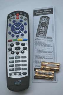 NEW DISH NETWORK 20.1 IR REMOTE CONTROL 4AAA TV1 RECEIVERS 211 211K 