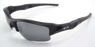   Sunglasses Flak Jacket XLJ Jet Black w/Black Irid Polarized #12 903