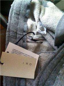 IRO skinny sweatpants Retail $220 NWT Grey size 1 S pants knit sweats 