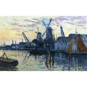   Oil Reproduction   Maximilien Luce   32 x 20 inches  