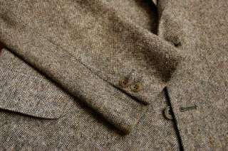 Donegal Tweed Magee Blazer Jacket Handwoven in Ireland 44 L  