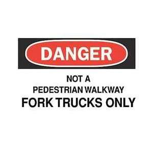  Danger Sign,7 X 10in,r And Bk/wht,eng   BRADY Everything 