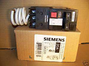 Siemens ITE QE220 circuit breaker Equipment protection  