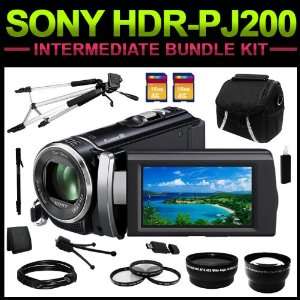 Sony HDR PJ200 High Definition Handycam Camcorder (Black) Intermediate 