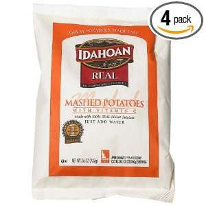 Idahoan Real Mashed Potatoes With Vitamin C, 26 Ounce Units (Pack of 4 