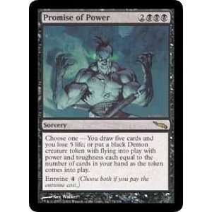  Promise of Power (Magic the Gathering  Mirrodin #74 Rare 