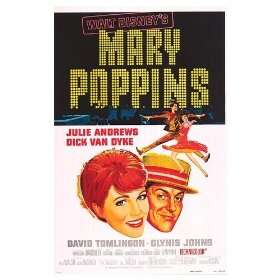 Mary Poppins Movie Poster, 11 x 17 (1964)