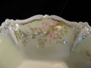 Beautiful R.S. Prussia Lily of the Valley Pattern Bowl ~ 10  