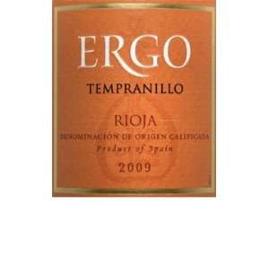  2009 Martin Codax Tempranillo Rioja Ergo 750ml Grocery 