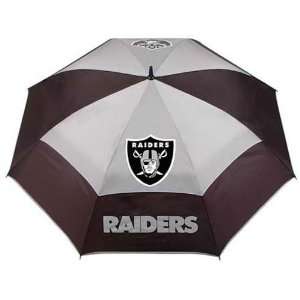 MacArthur Oakland Raiders NFL Auto Open WindSheer II Umbrella (62 