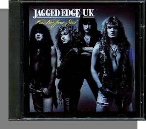 Jagged Edge UK   Fuel for Your Soul  New 1990 Metal CD  