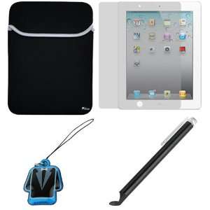   Size Stylus with Flat Tip + Cleaner Strap for Apple iPad 2 2nd