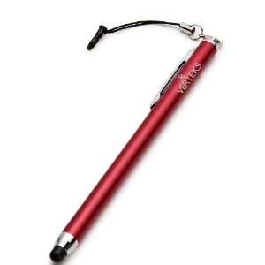Verteks Red Touchscreen Stylus for Touch Devices Including Apple iPad 