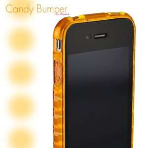  Fluorescent Orange Candy Bumper for iPhone 4 (GSM Only 