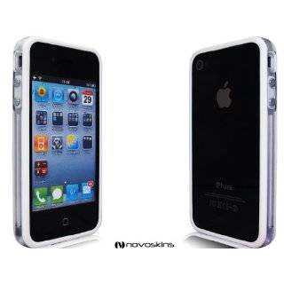 iPhone 4S/4 Novoskins Duotone Bumper Case White and Clear by Novoskins